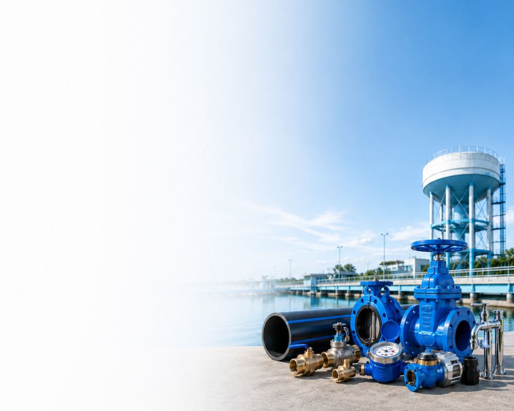 Reliable water hardware for every installation.
