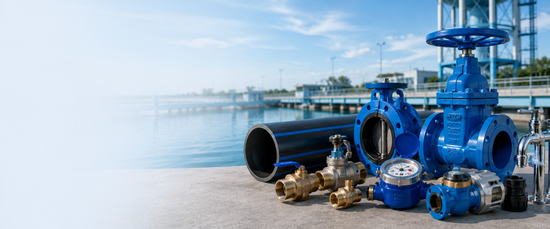 Reliable water hardware for every installation.