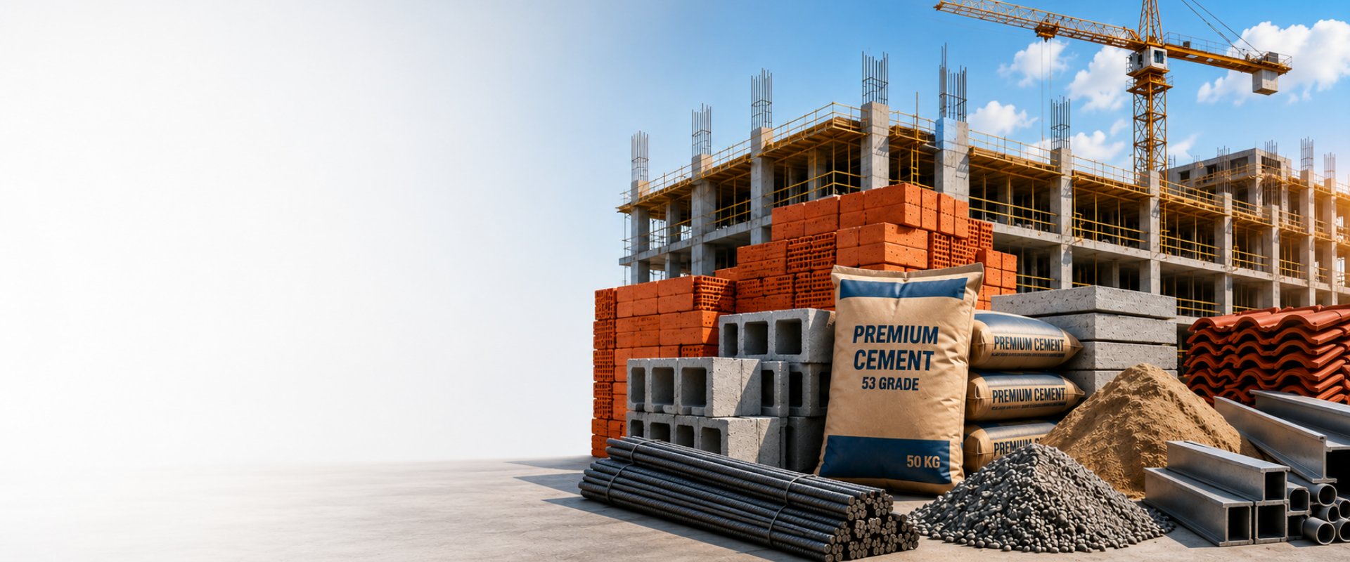 Bulk-ready materials for faster project delivery.